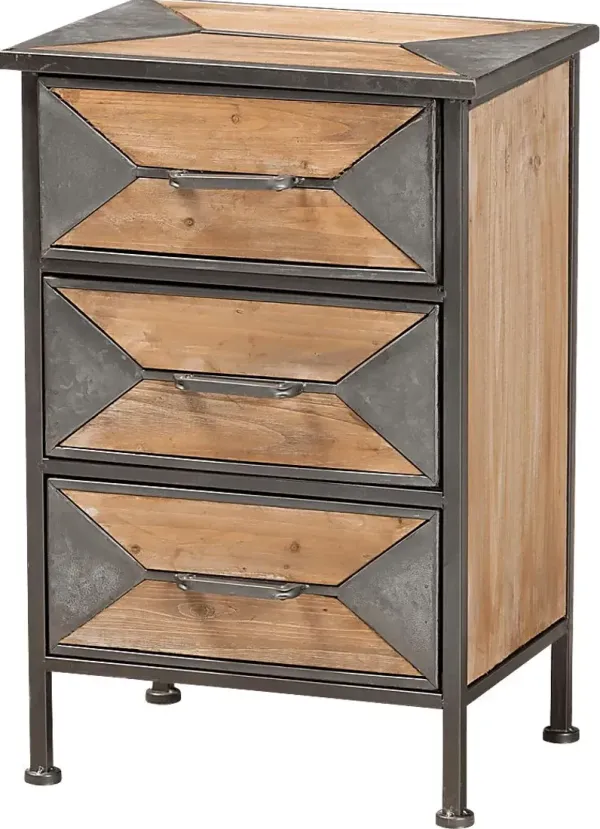 Samover Brown Nightstand