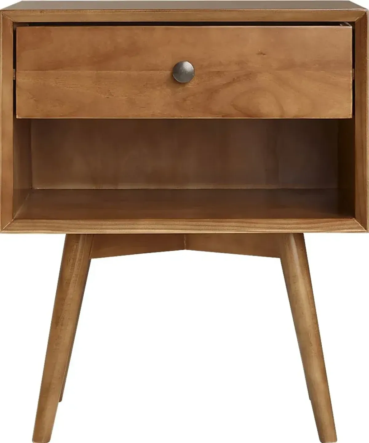 Earlywood Brown Nightstand