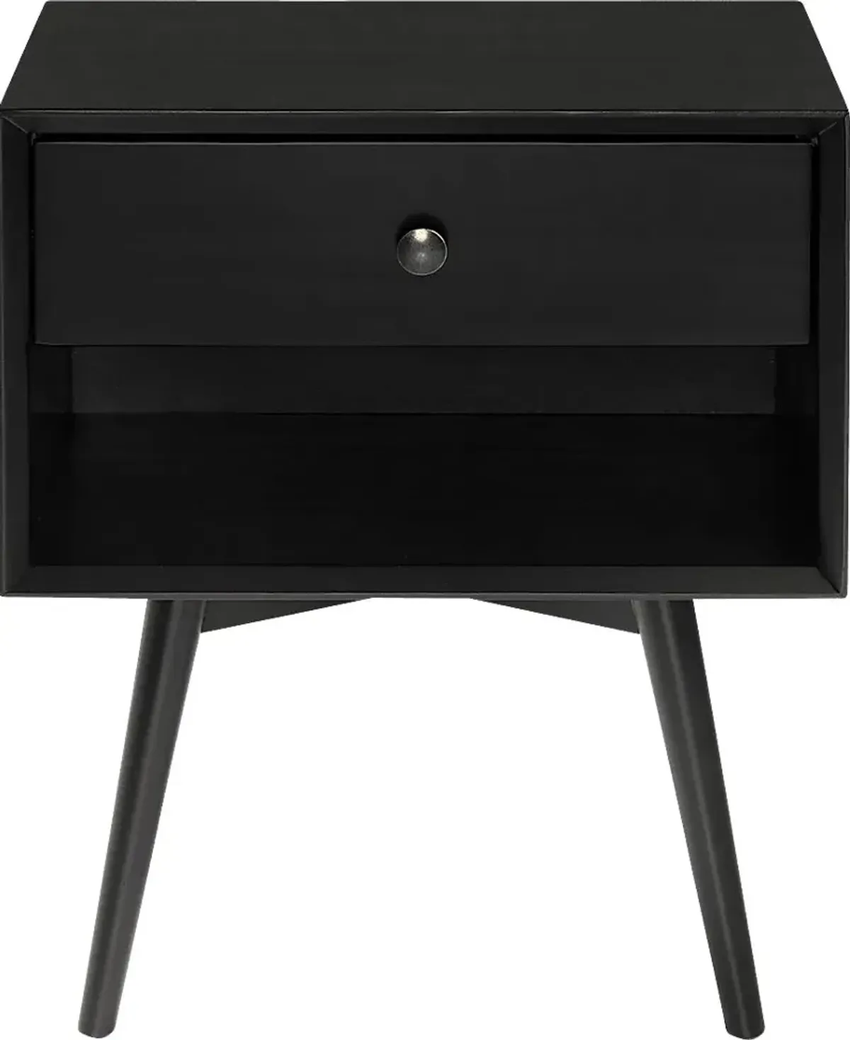 Tuttlebee Black Nightstand