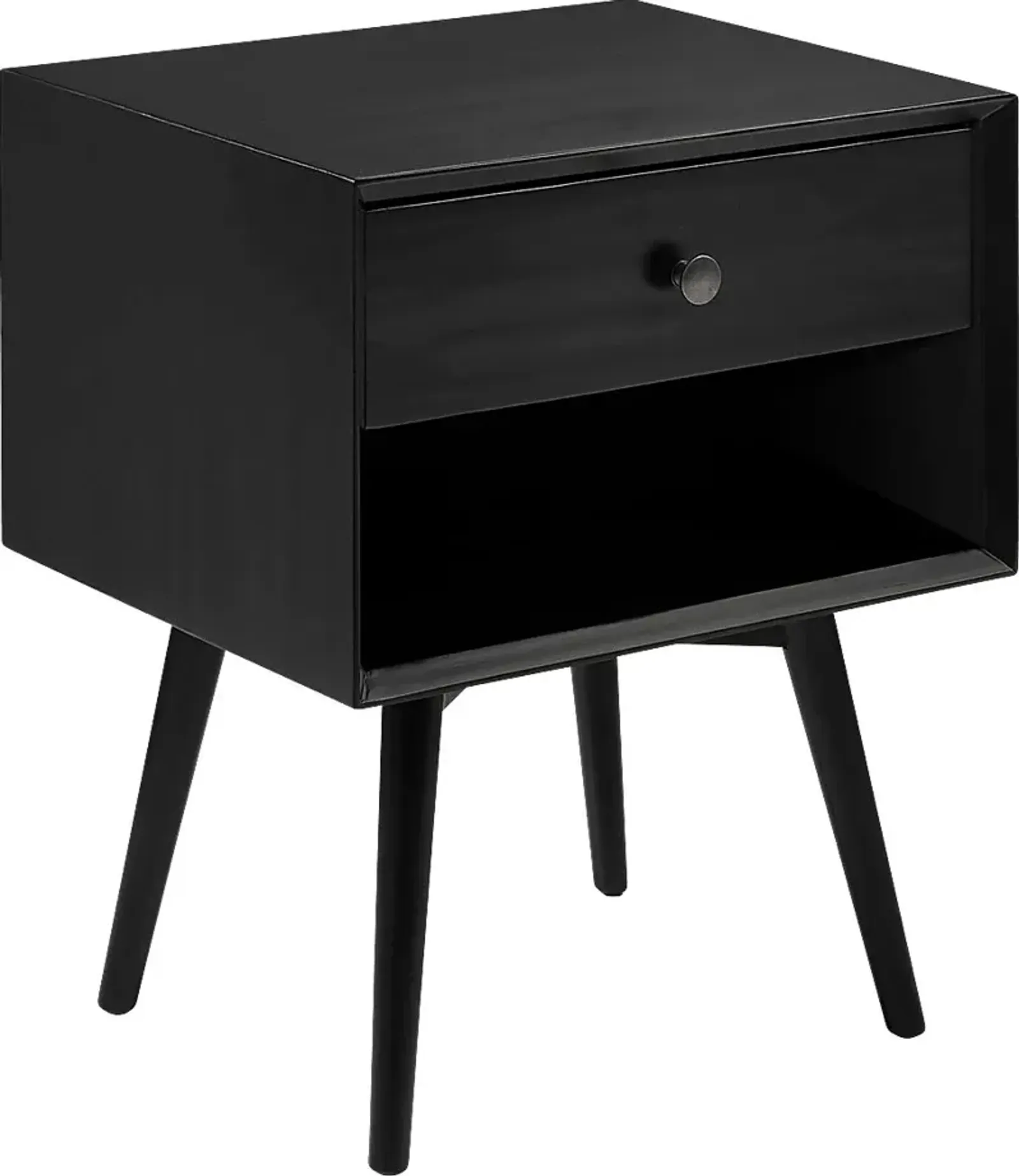 Tuttlebee Black Nightstand