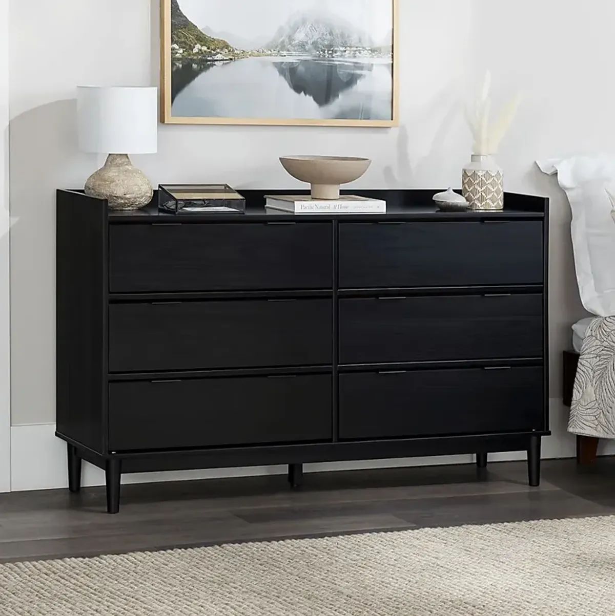 Sagepark Black Dresser