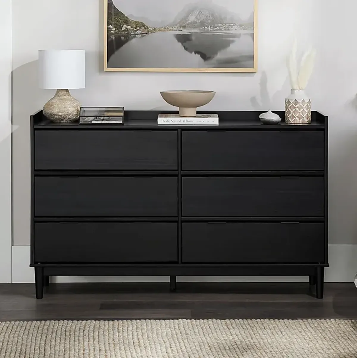 Sagepark Black Dresser