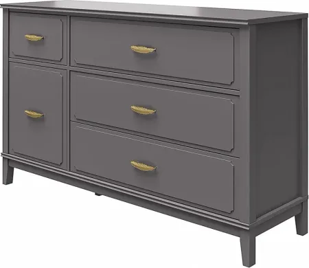 Canberra Gray Dresser