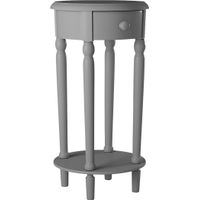 Carmichle Gray Nightstand