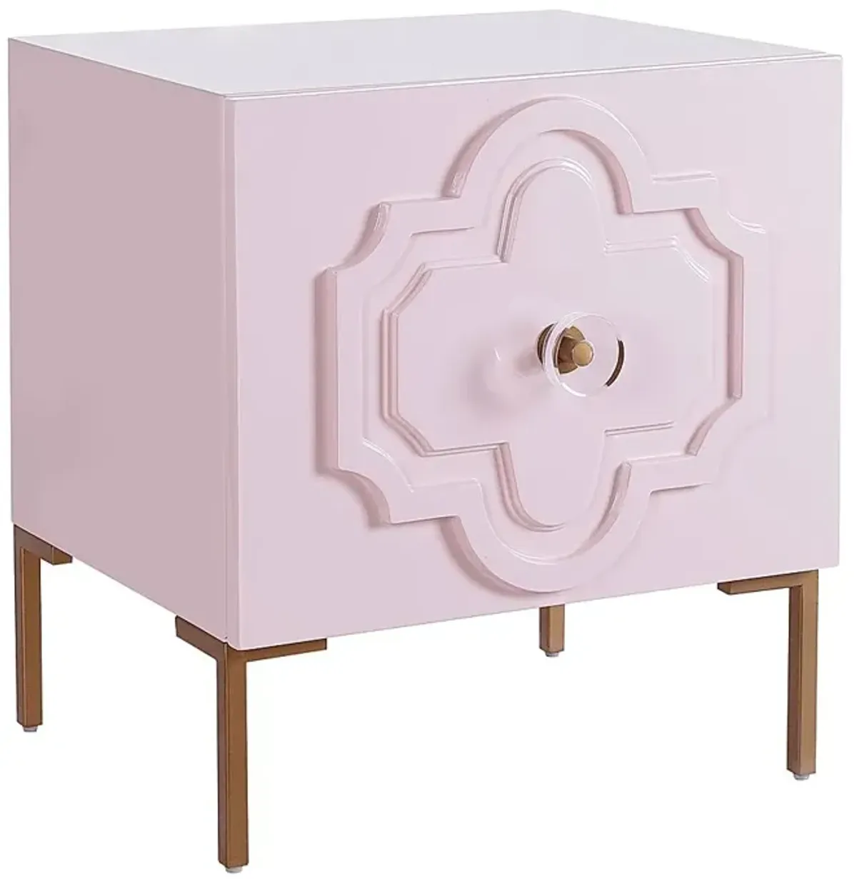 Doveylee Pink Nightstand