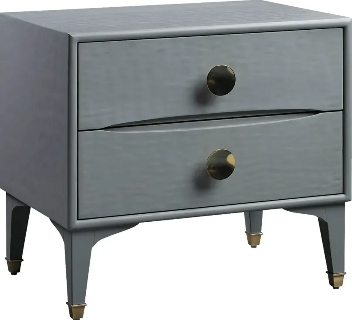 Delera Gray Nightstand