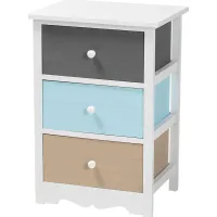 Belclaire White Nightstand