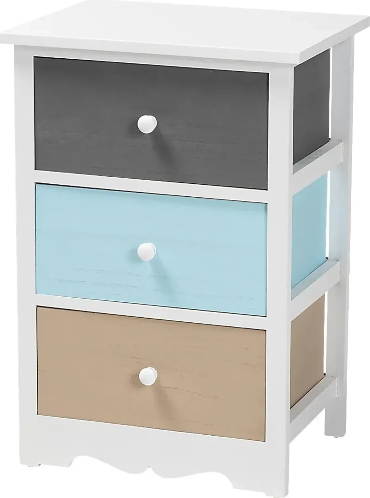 Belclaire White Nightstand