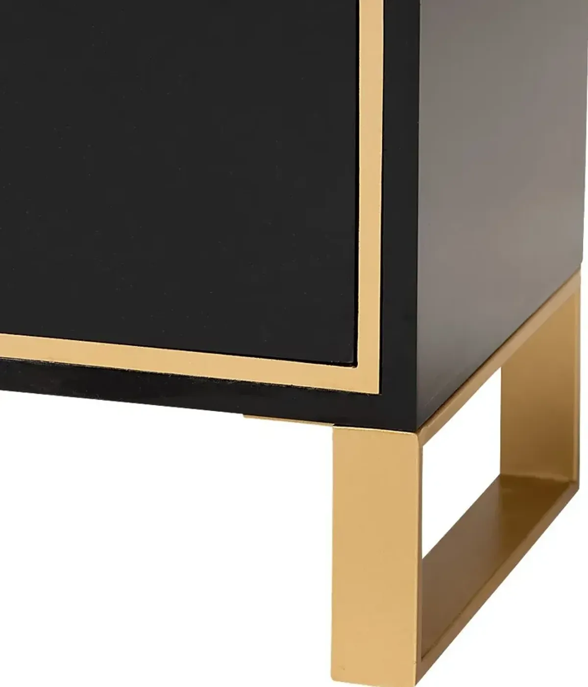 Anston Black Nightstand