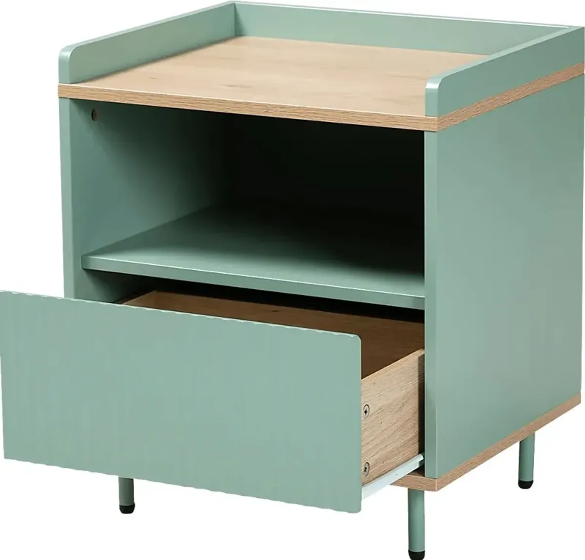 Heyden Mint Green Nightstand