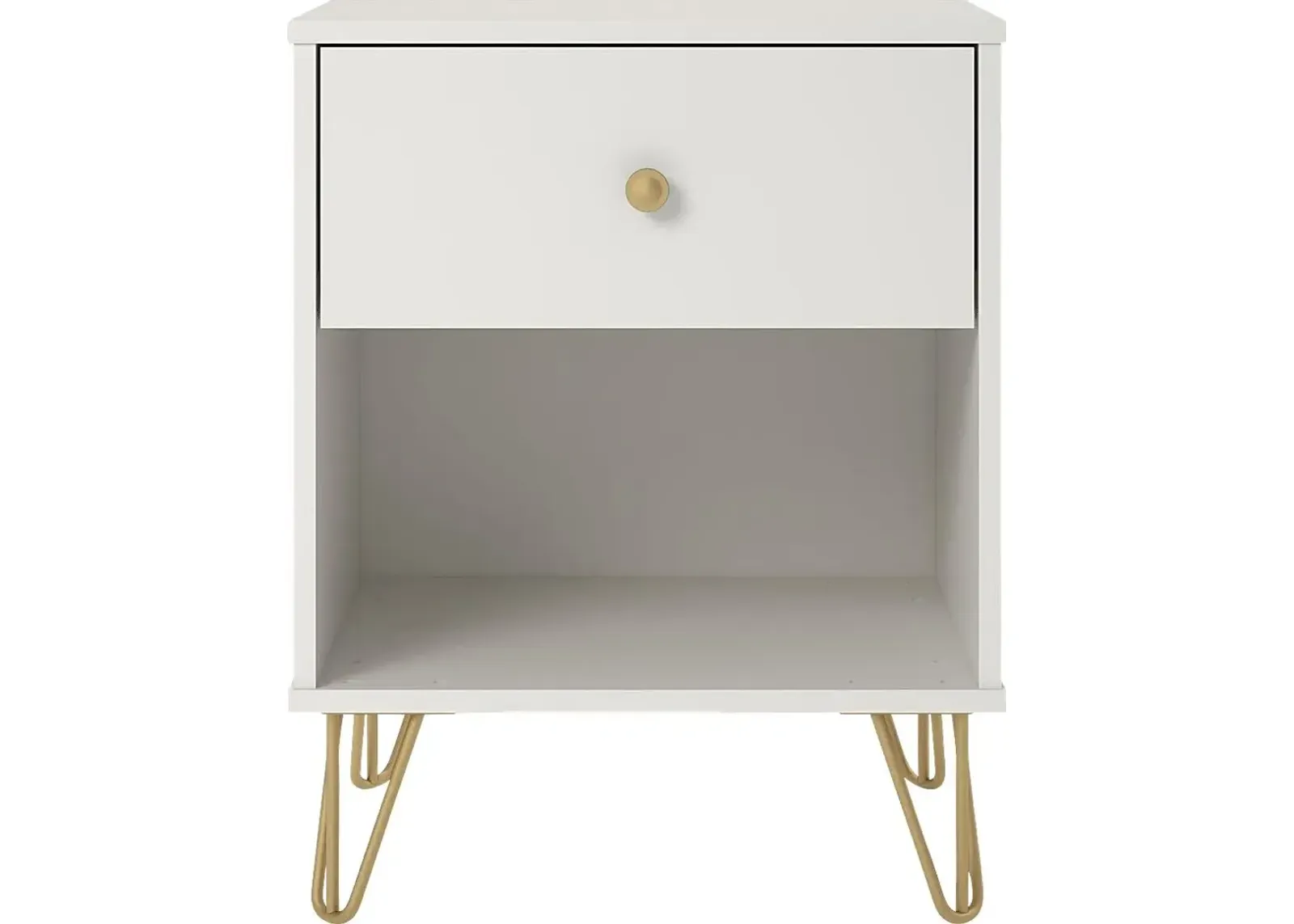 Brogden White Nightstand