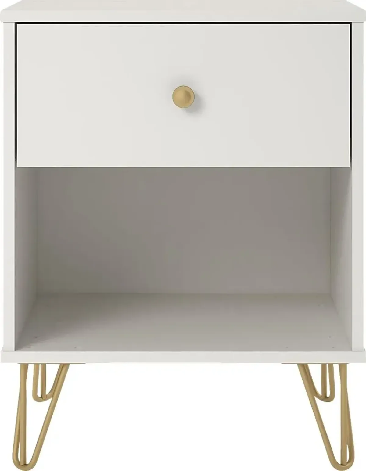 Brogden White Nightstand