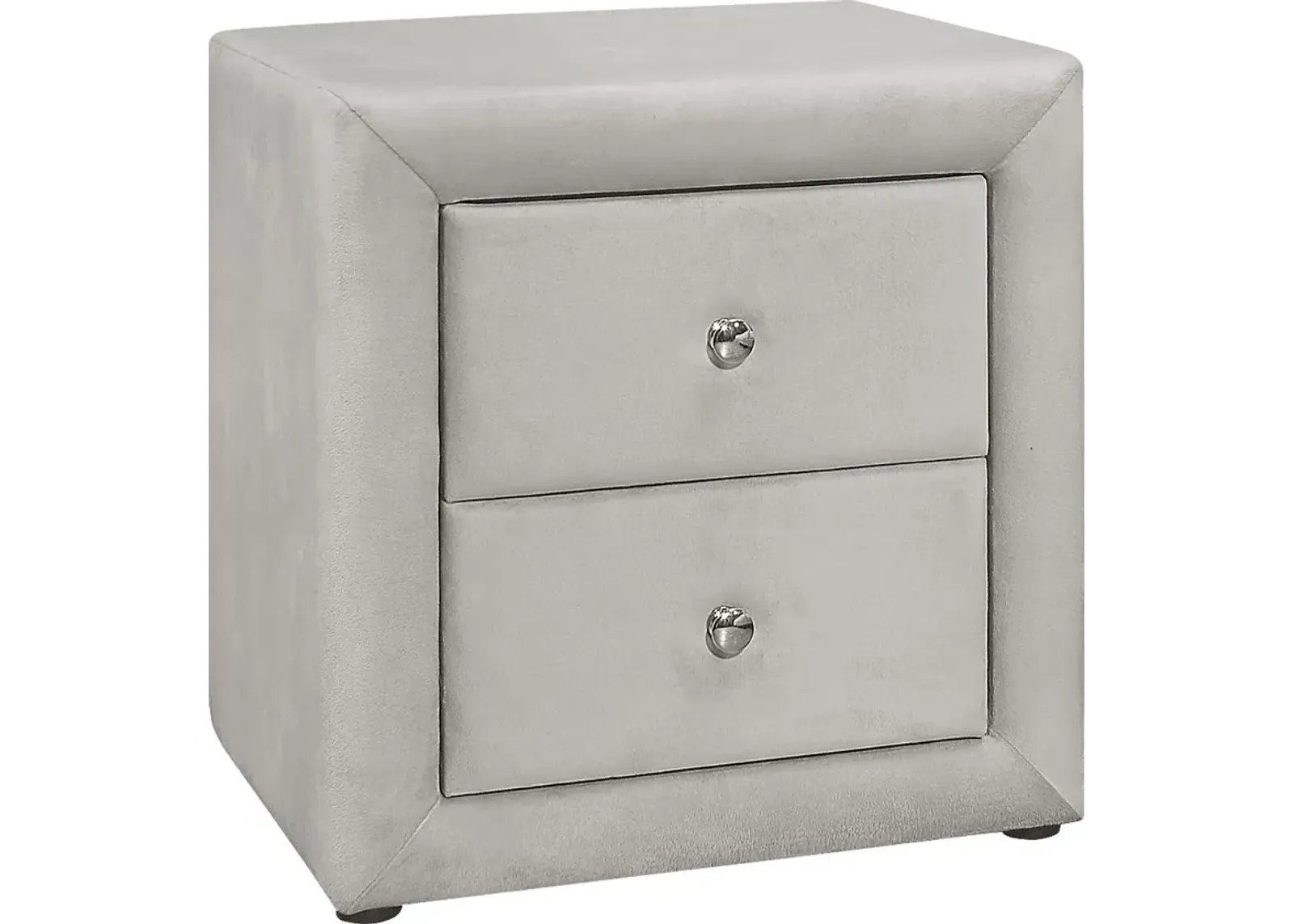 Stomner Dove Gray Nightstand