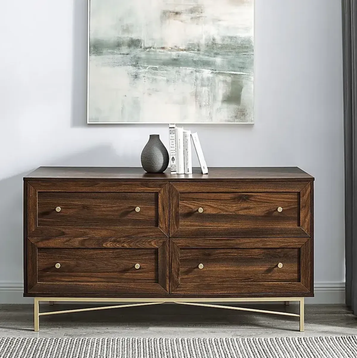 Weighmont Walnut Dresser