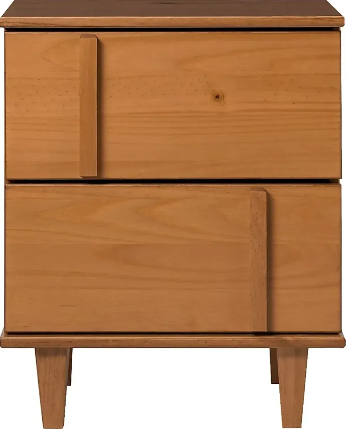 Woodviolet Caramel Nightstand