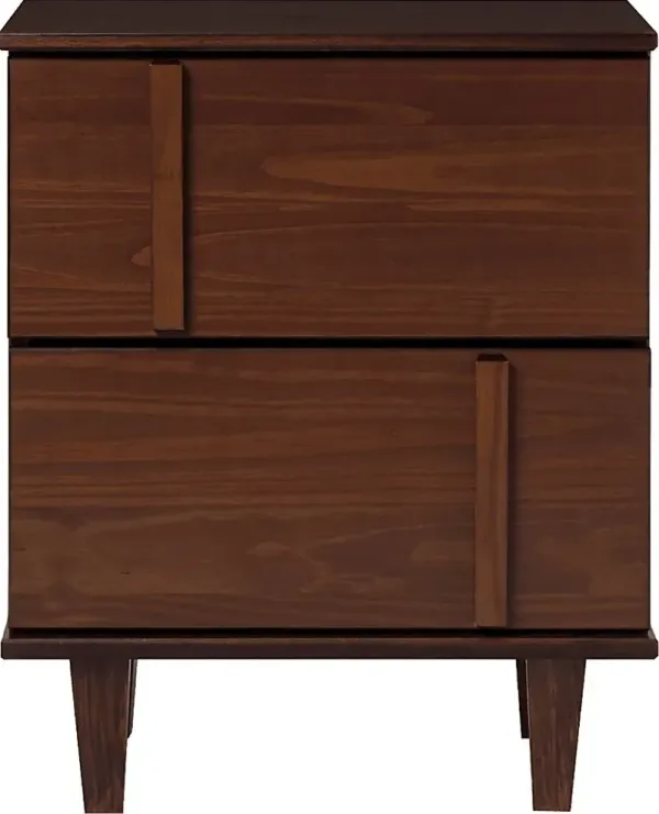 Woodviolet Walnut Nightstand