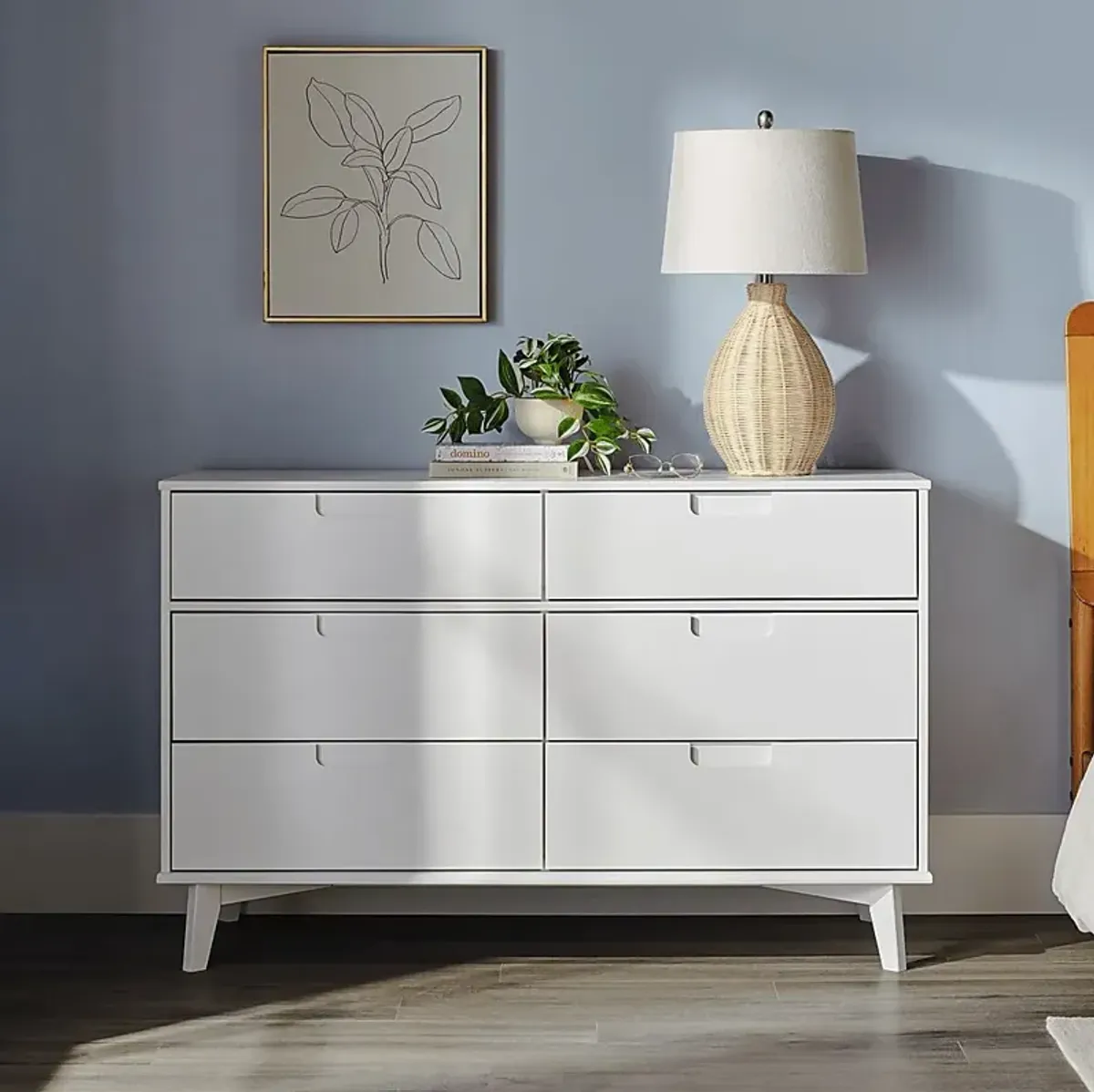 Namora White Dresser