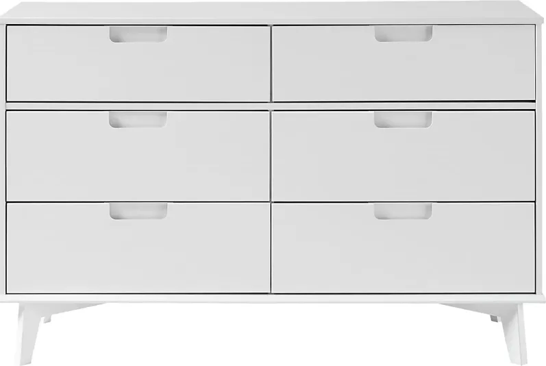 Namora White Dresser