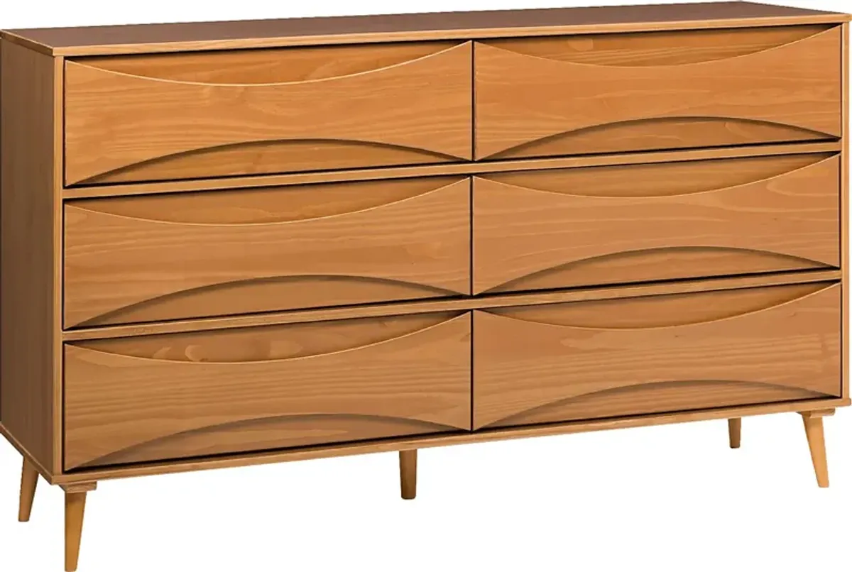 Grevilla Caramel Dresser