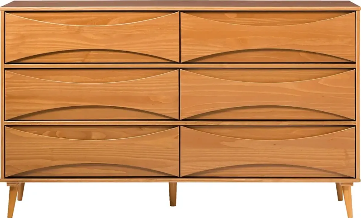 Grevilla Caramel Dresser