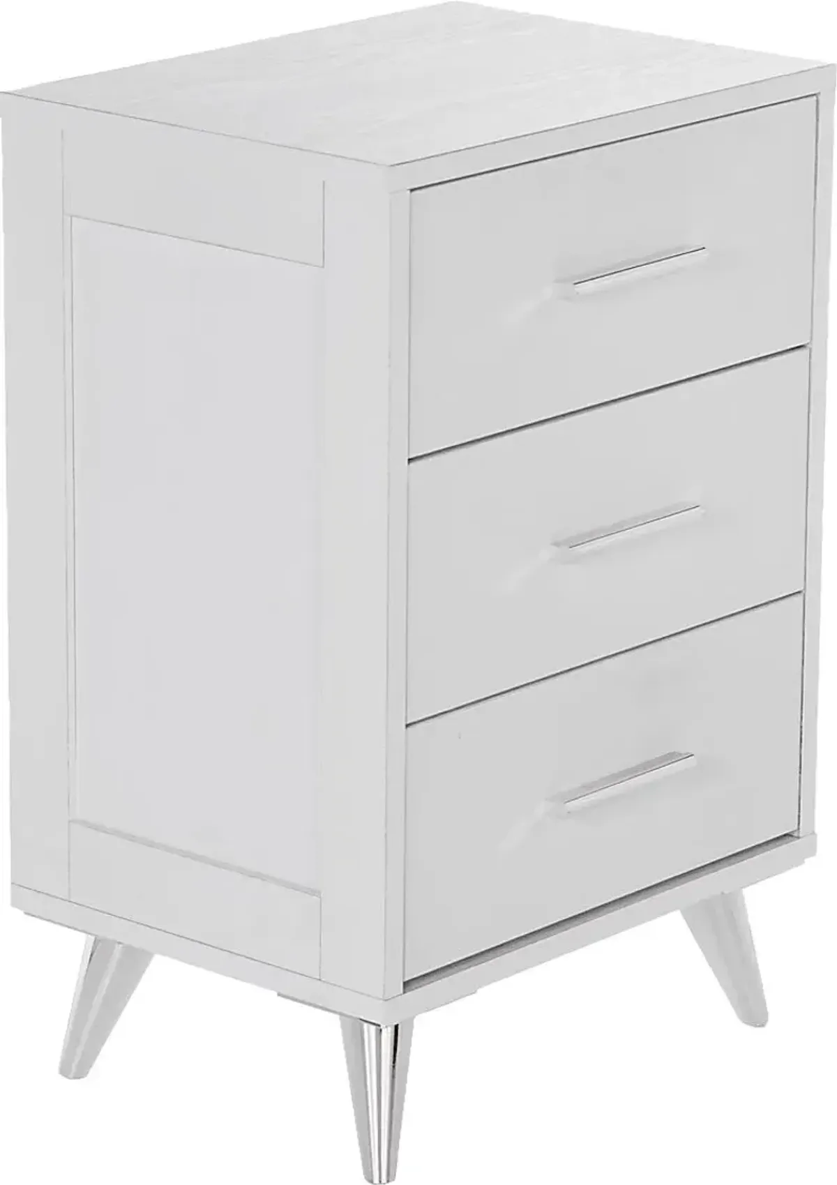 Arnoldell White Nightstand