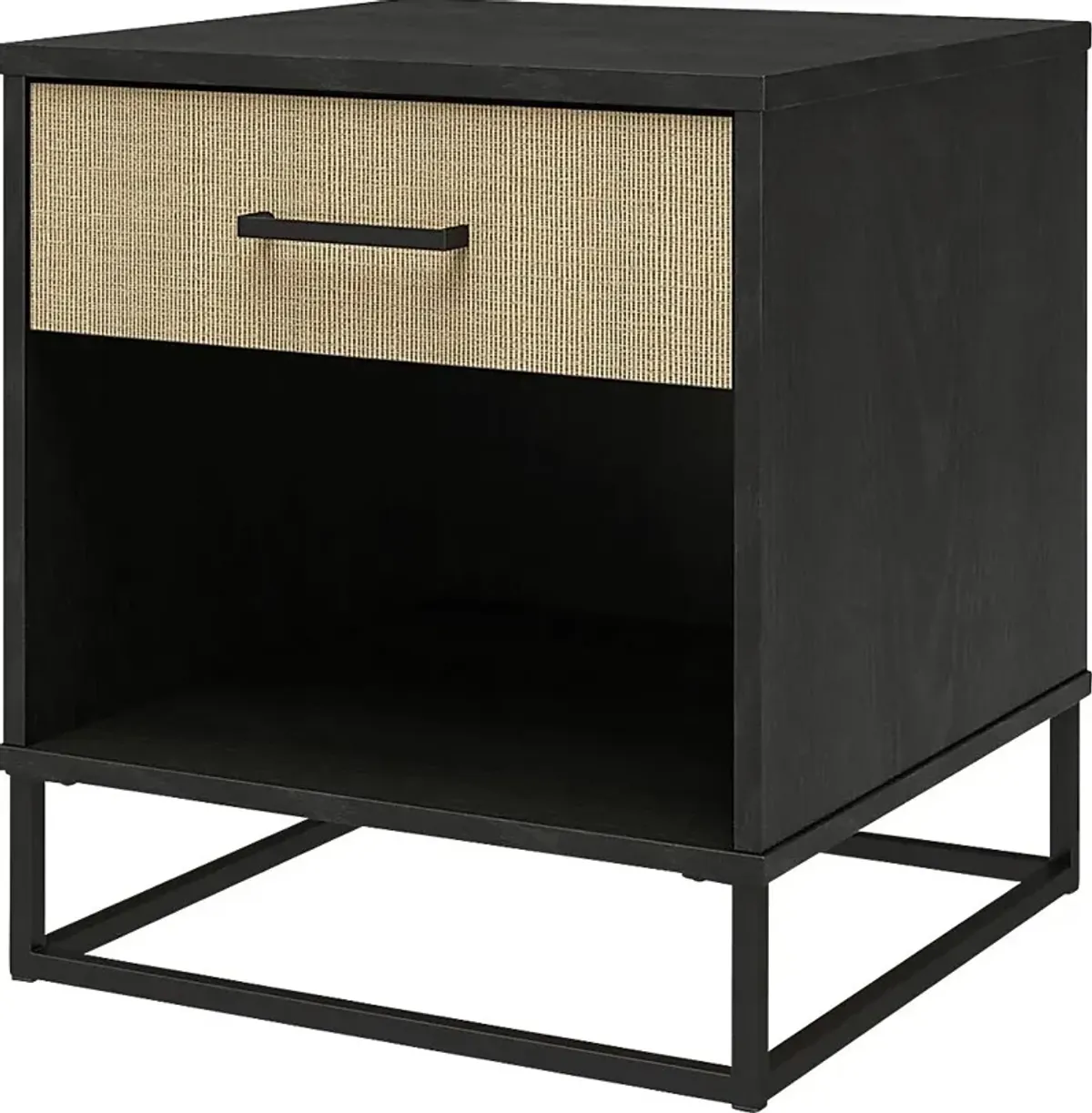 Alamy Black Nightstand