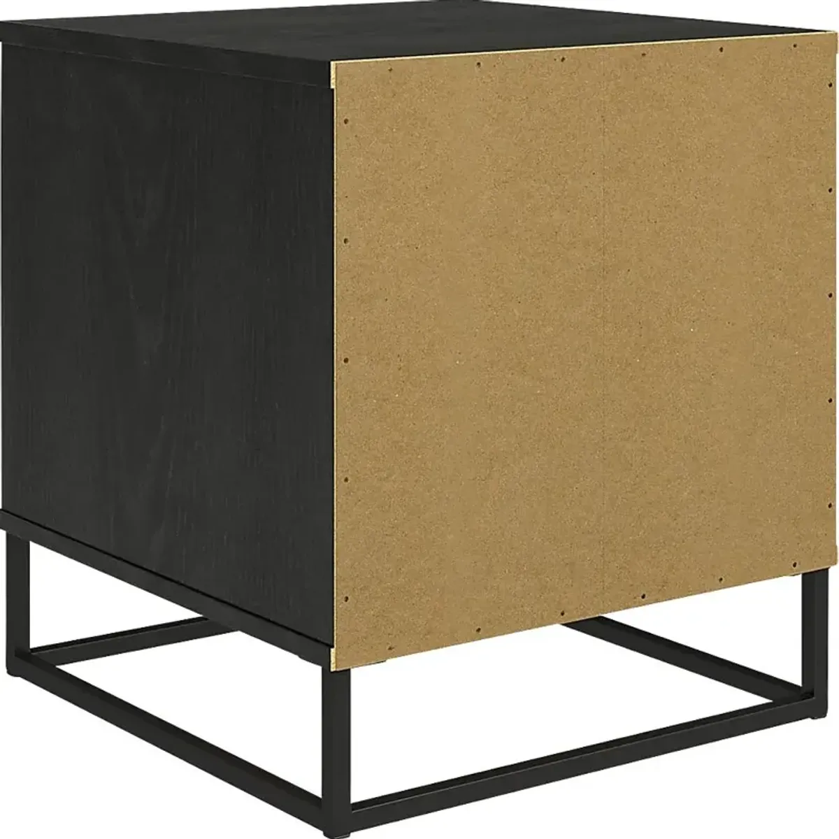 Alamy Black Nightstand