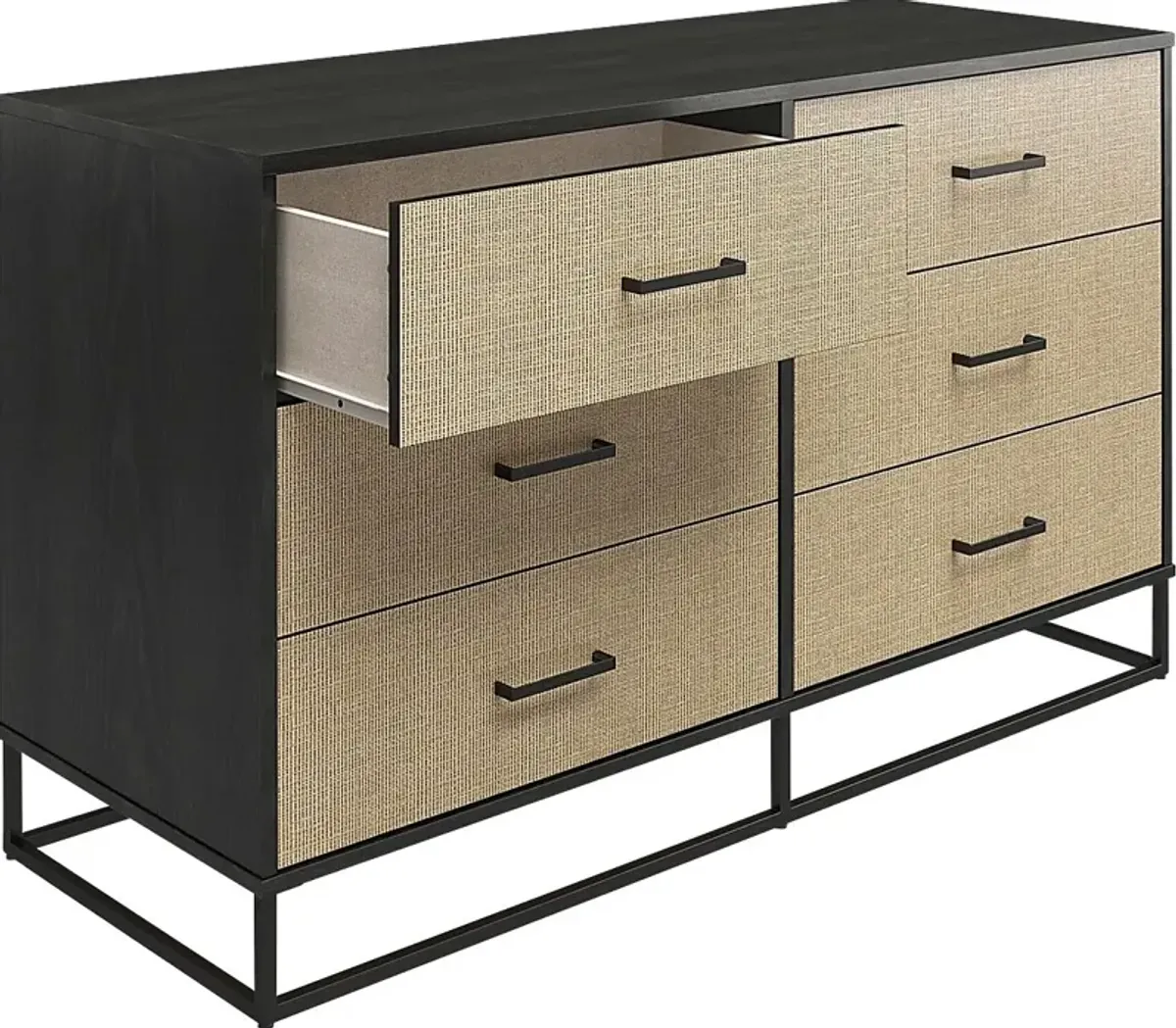 Hennike Black Dresser