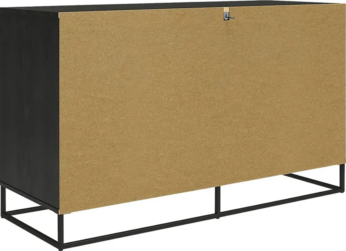 Hennike Black Dresser