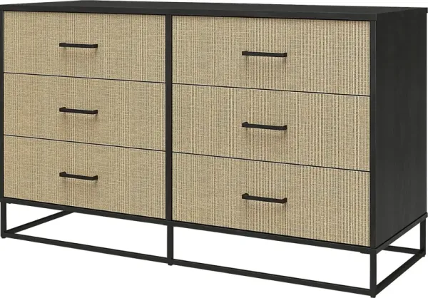 Hennike Black Dresser