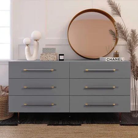 Troperan Gray Dresser