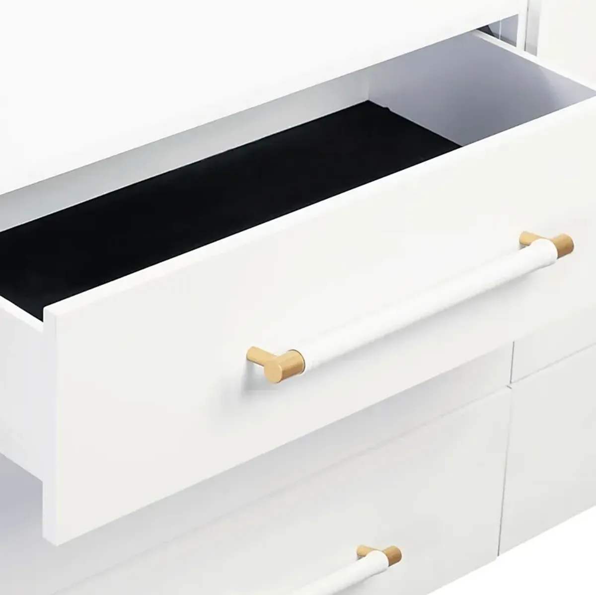 Troperan White Dresser