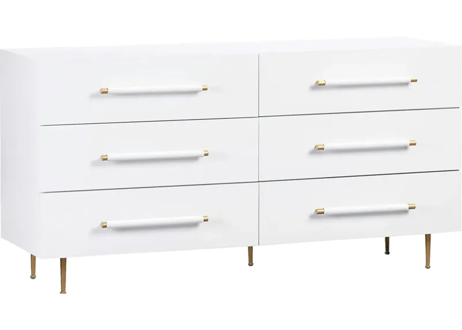 Troperan White Dresser