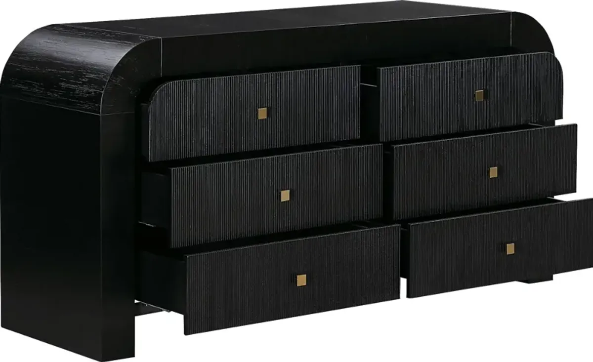 Azurite Black Dresser