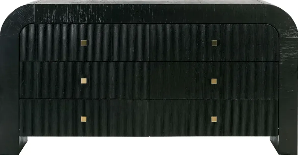 Azurite Black Dresser