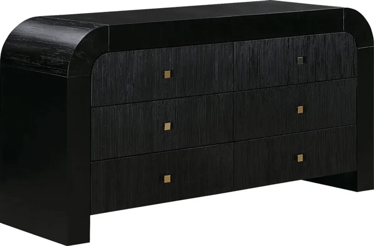 Azurite Black Dresser