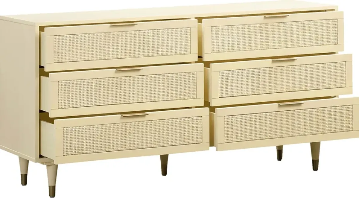 Canalers Beige Dresser