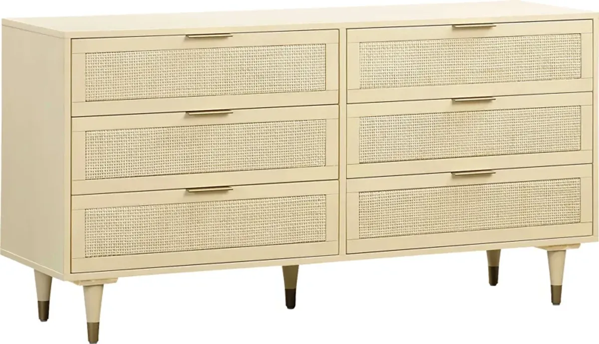 Canalers Beige Dresser