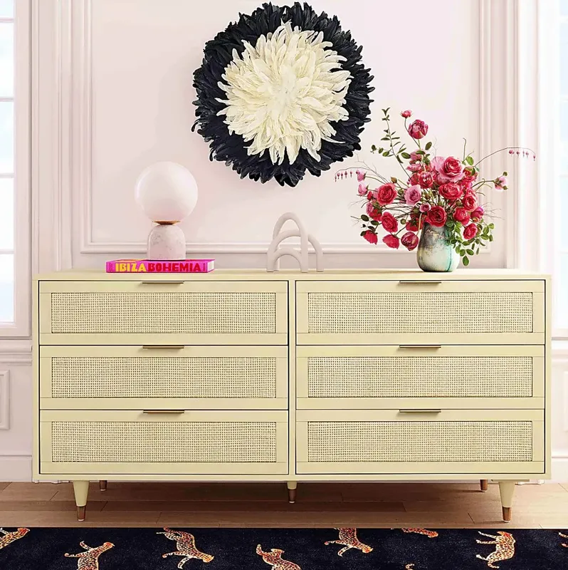 Canalers Beige Dresser