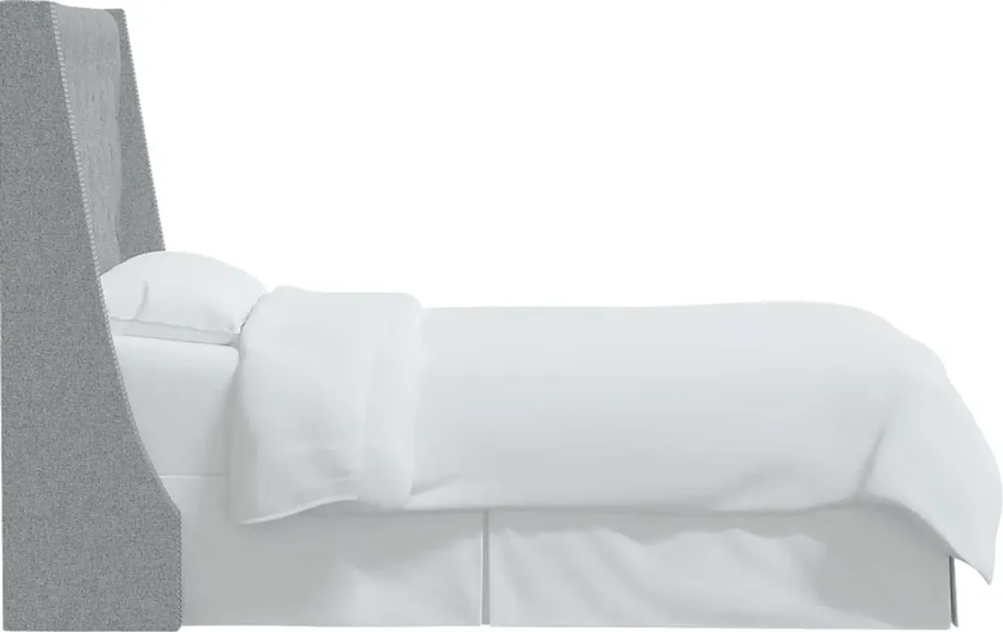 Aidyl Light Gray Twin Headboard | Furniture.com