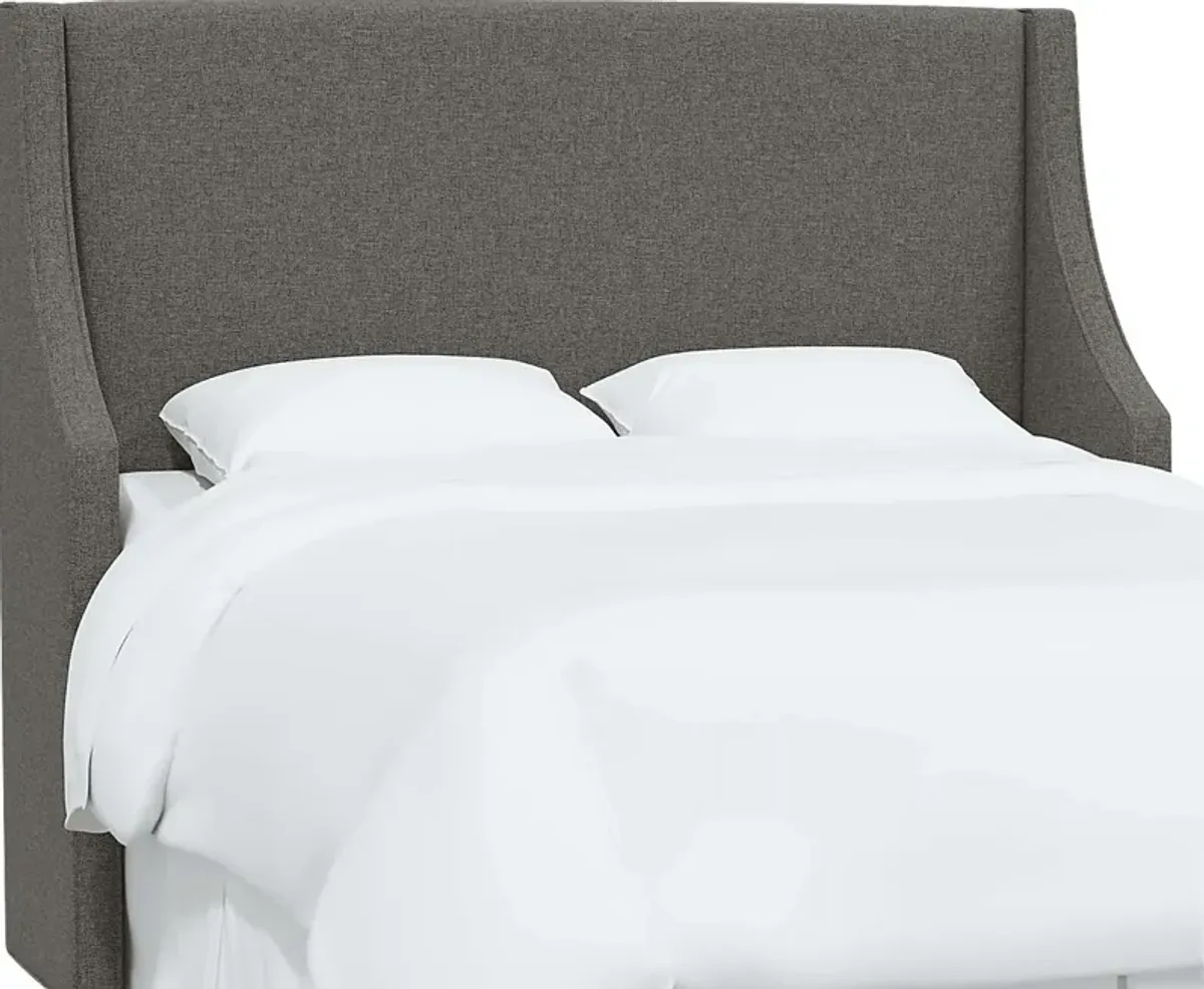 Alldenford Dark Gray Twin Headboard