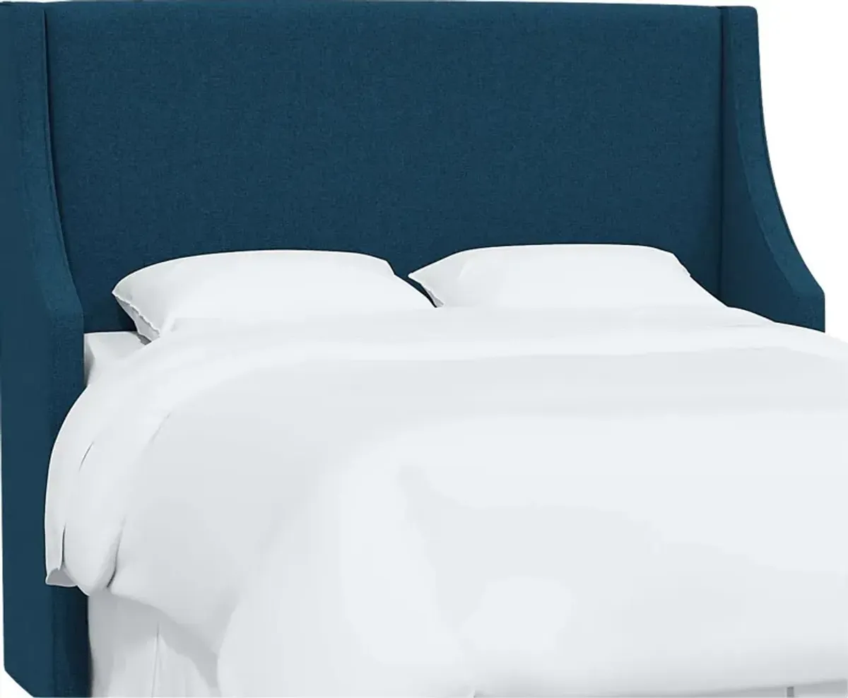 Alldenford Blue Twin Headboard