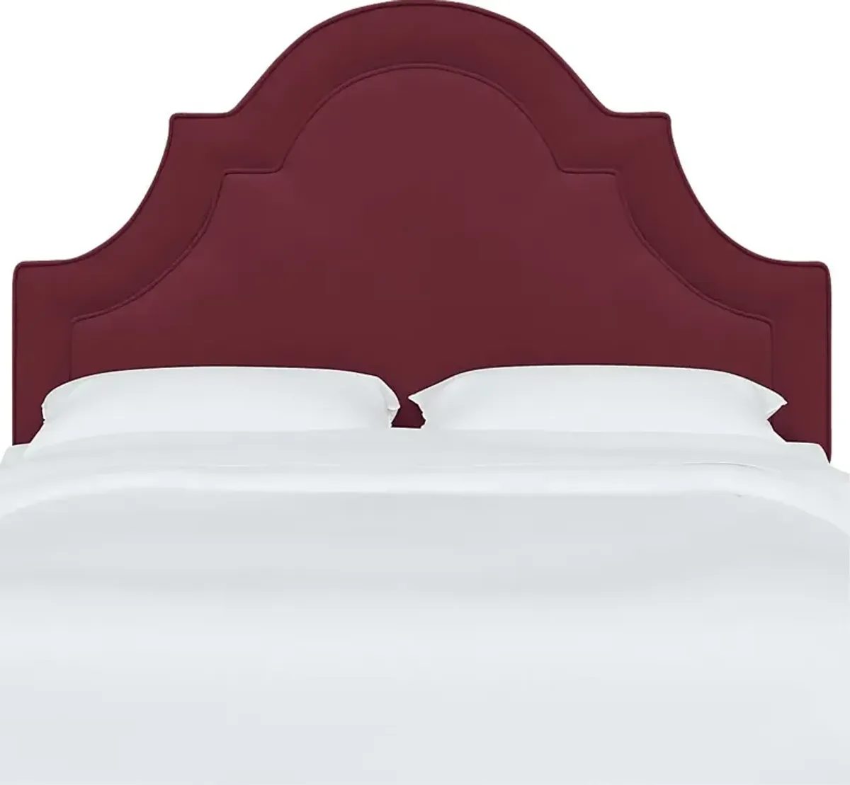 Aldimo Red Twin Headboard