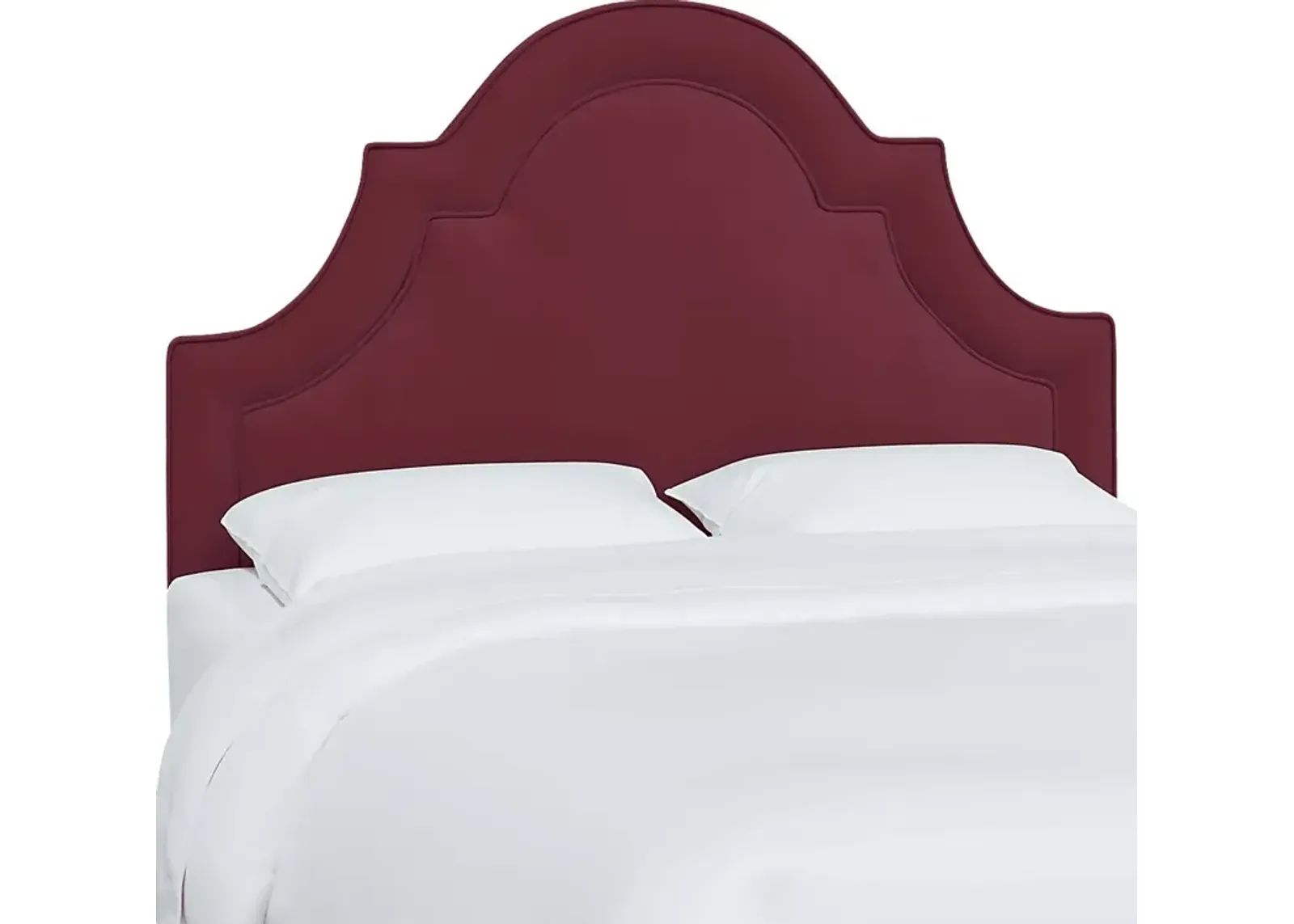 Aldimo Red Twin Headboard