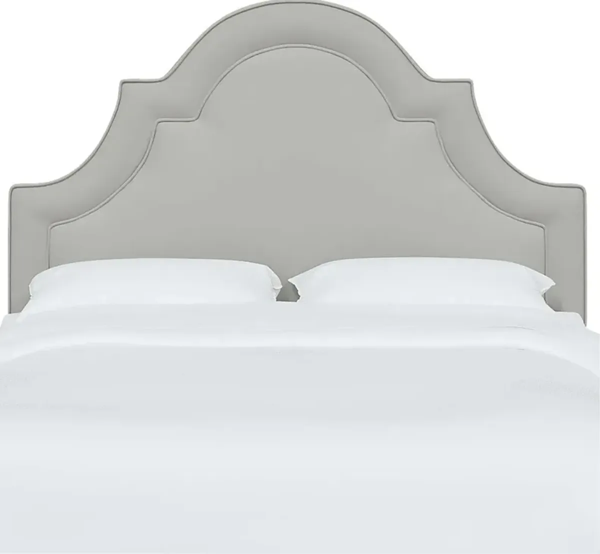 Aldimo Gray Twin Headboard