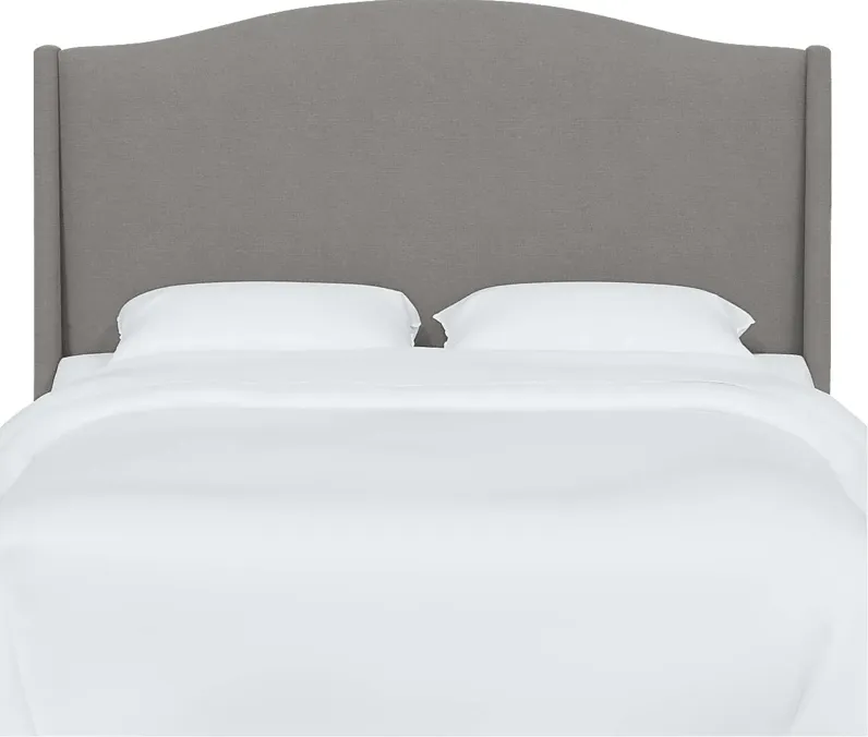 Alvena Dark Gray Twin Headboard