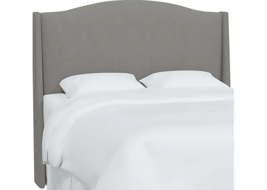 Alvena Dark Gray Twin Headboard