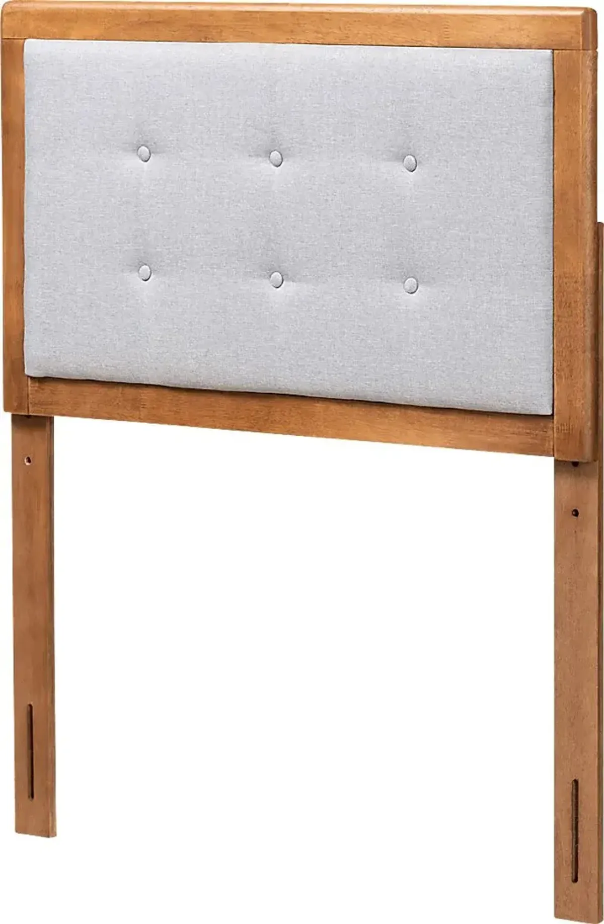 Edenboro Light Gray Twin Upholstered Headboard