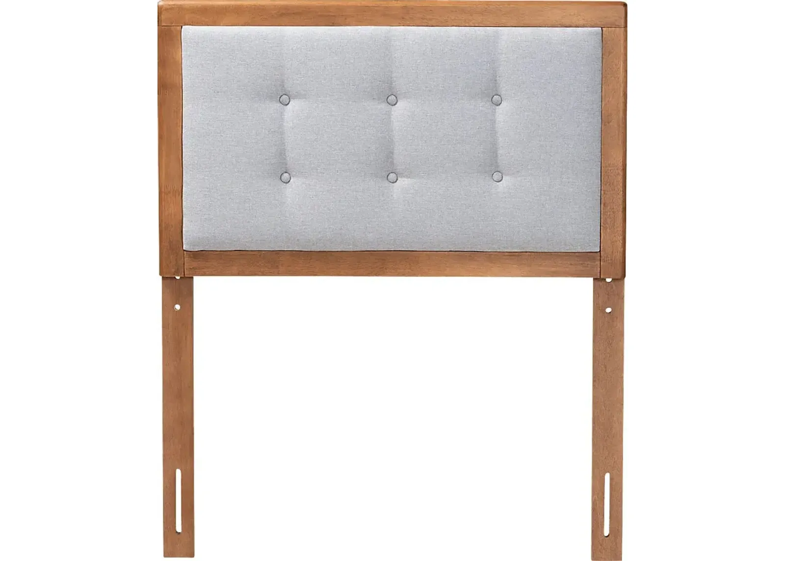 Edenboro Light Gray Twin Upholstered Headboard