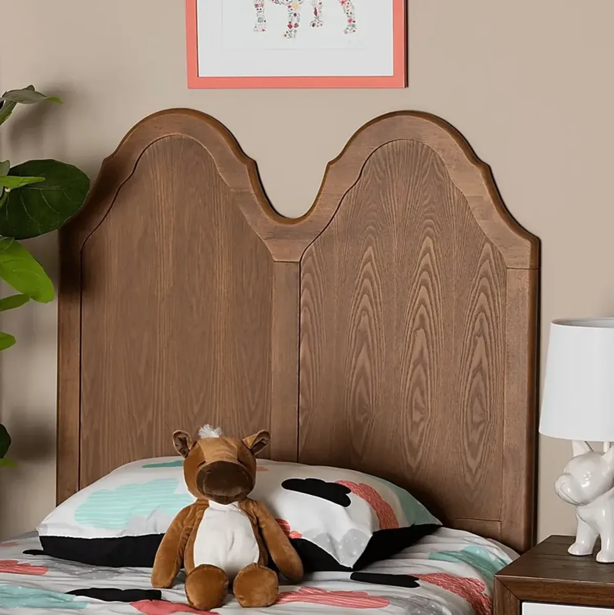 Bluffrigde Brown Twin Headboard